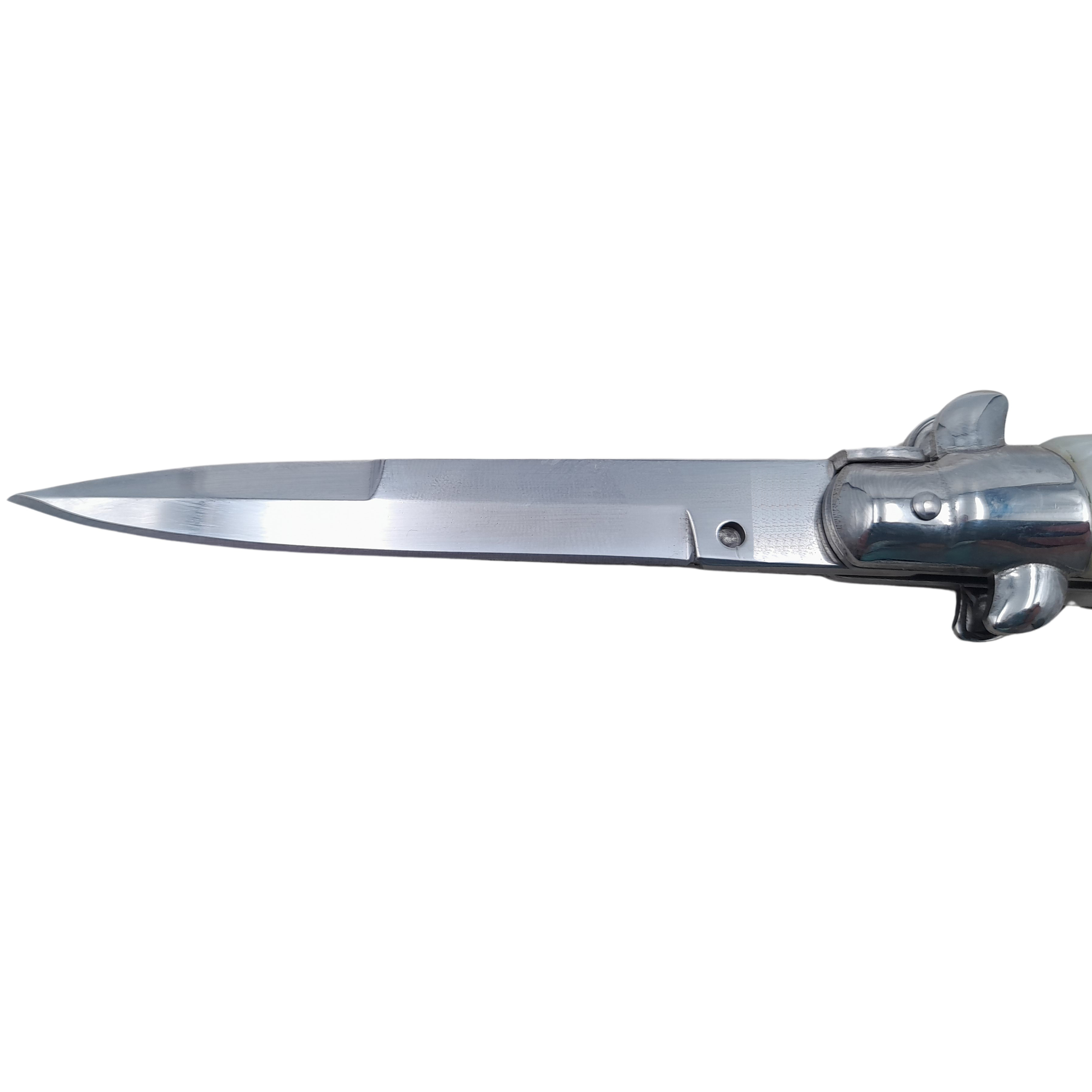Briceag de vanatoare IdeallStore®, Italian Spirit, otel inoxidabil, 22.5 cm, argintiu, husa inclusa - 3 | YEO
