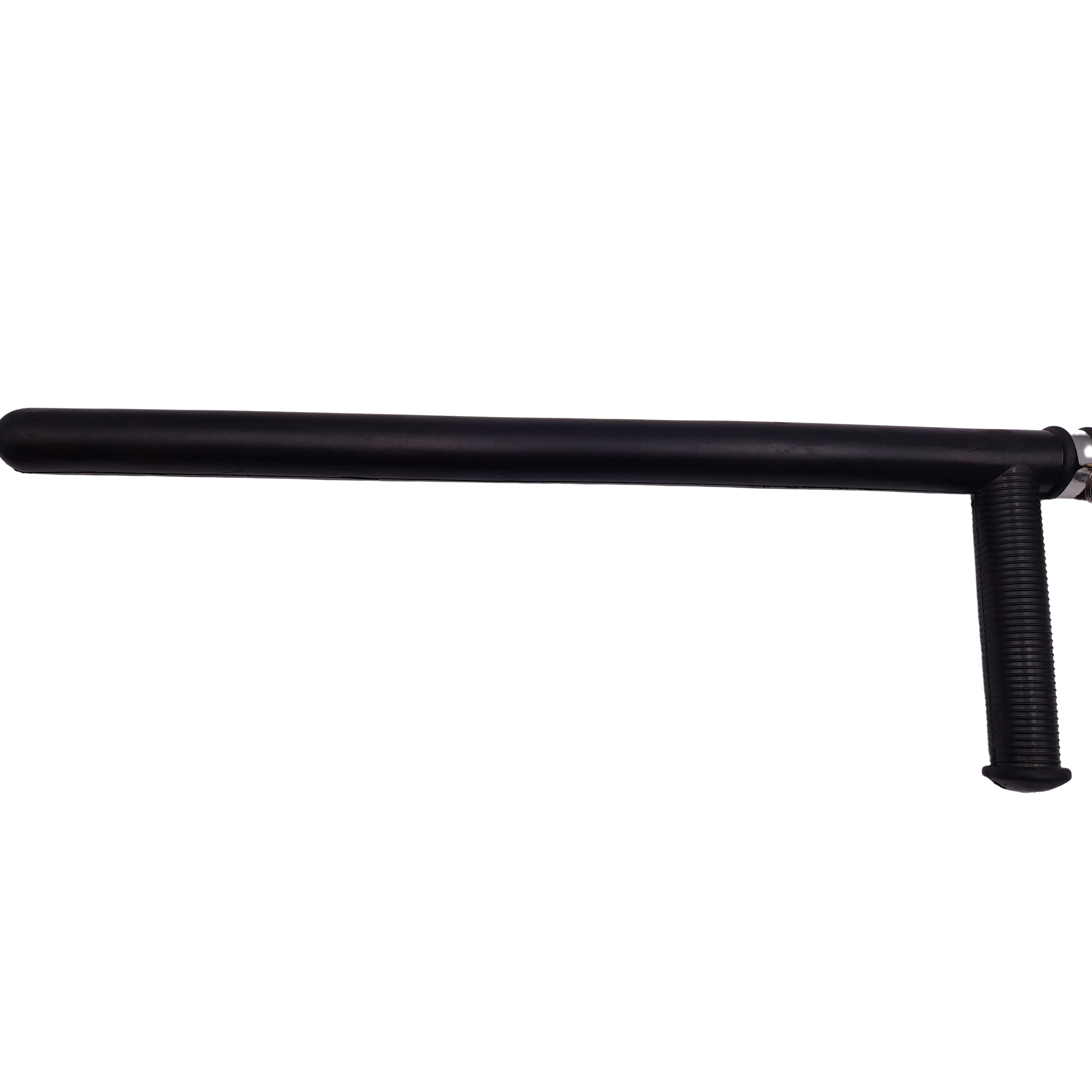 Tonfa autoaparare IdeallStore®, Police Force, cauciuc, 60 cm, negru, agatatoare inclusa - 4 | YEO