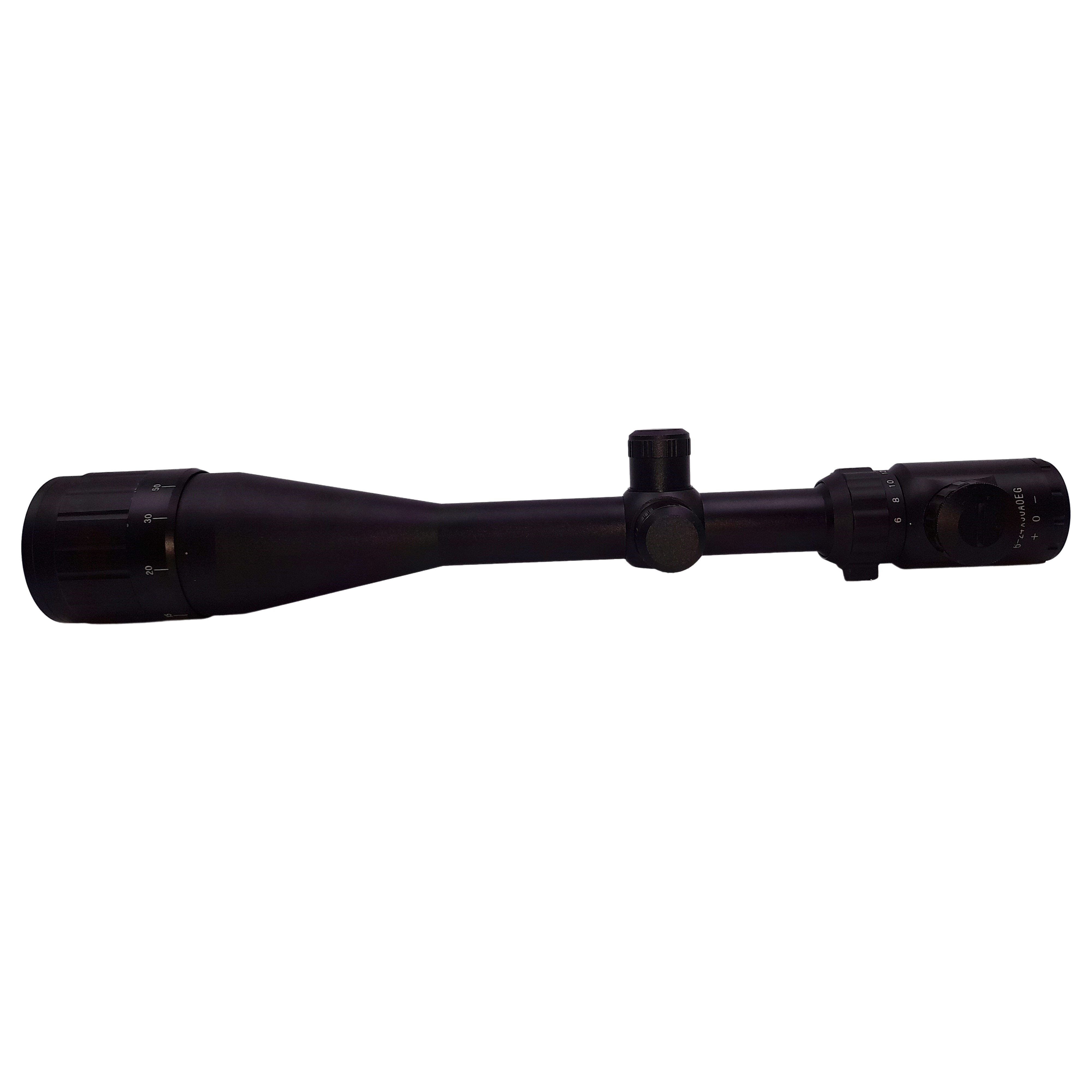 Luneta Airsoft IdeallStore®, 6-24X50, tinta cu fascicul LED, metalic, 39.5 cm, inele prindere montura incluse - 2 | YEO