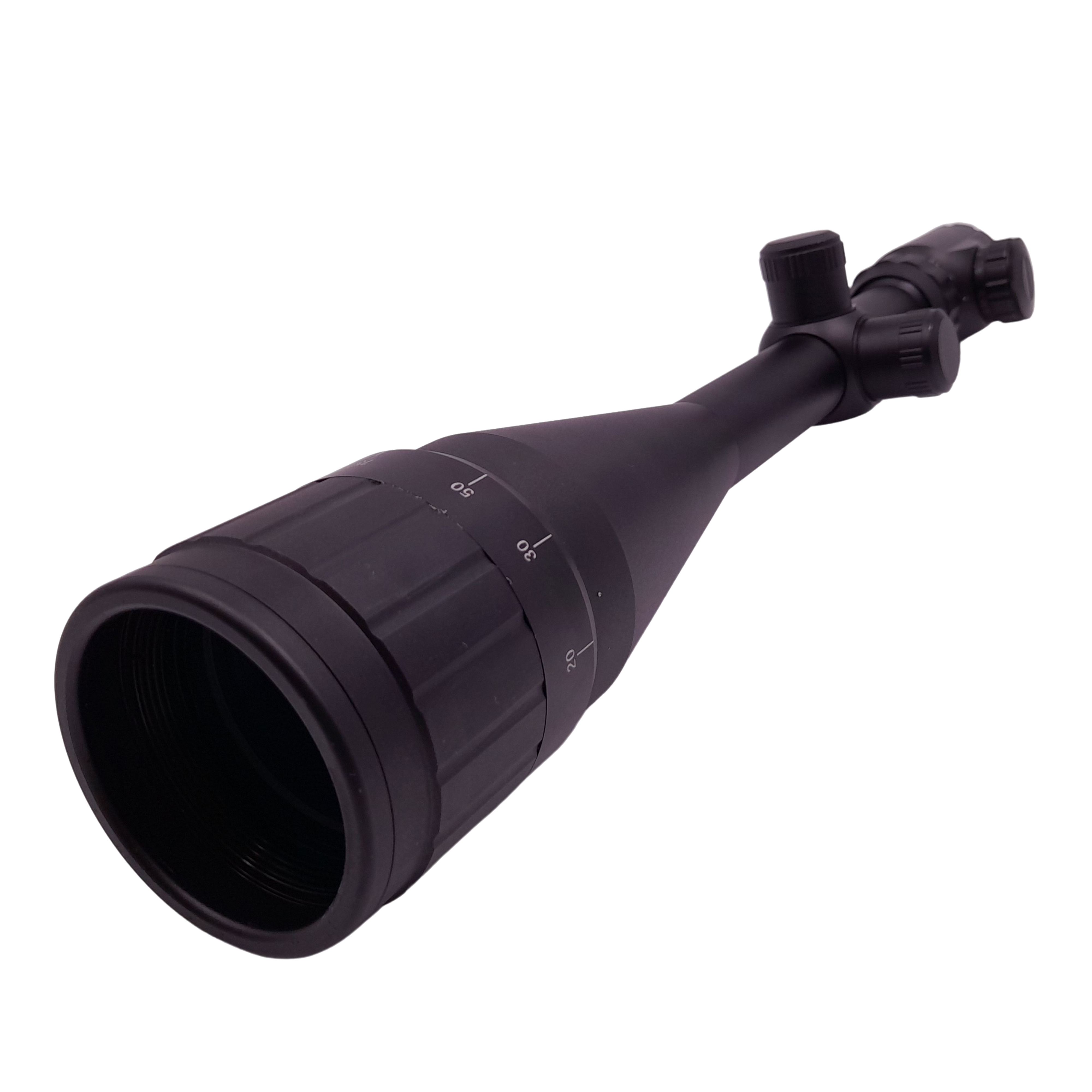 Luneta Airsoft IdeallStore®, 6-24X50, tinta cu fascicul LED, metalic, 39.5 cm, negru - 1 | YEO