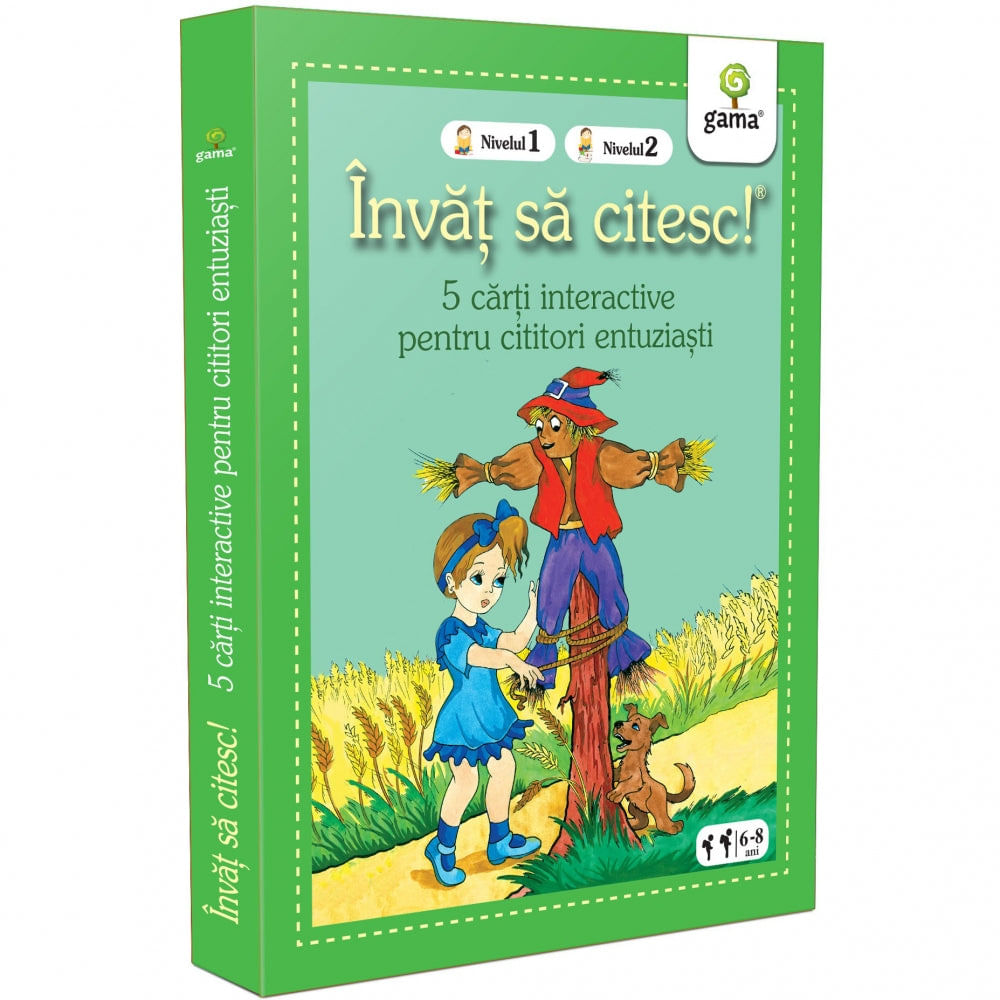 Pachet pentru copii, Invat sa citesc pentru cititori entuziasti, 6-8 ani, vol.4, 5 carti