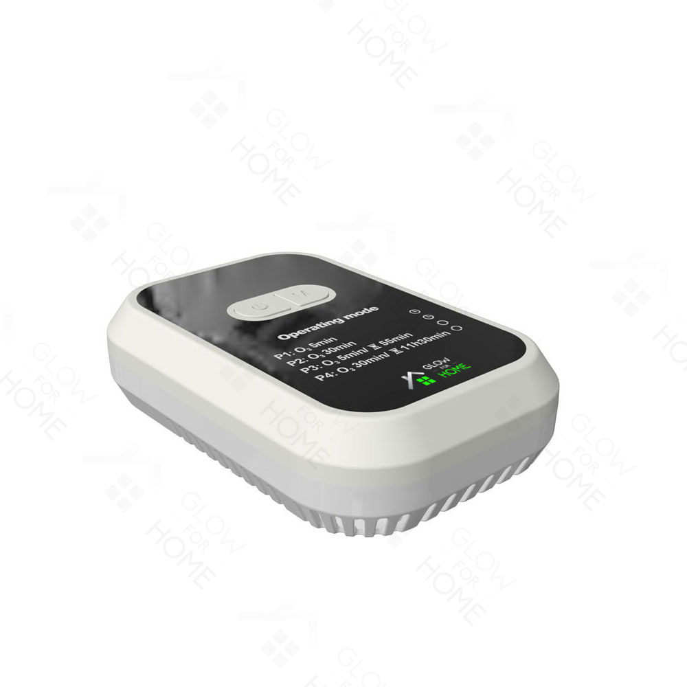 Purificator de aer cu ozon, GlowforHome, 5w, 100mg/h, intre 15-30 mp, 4 moduri functionare, casa, masina, alb/negru - 3 | YEO