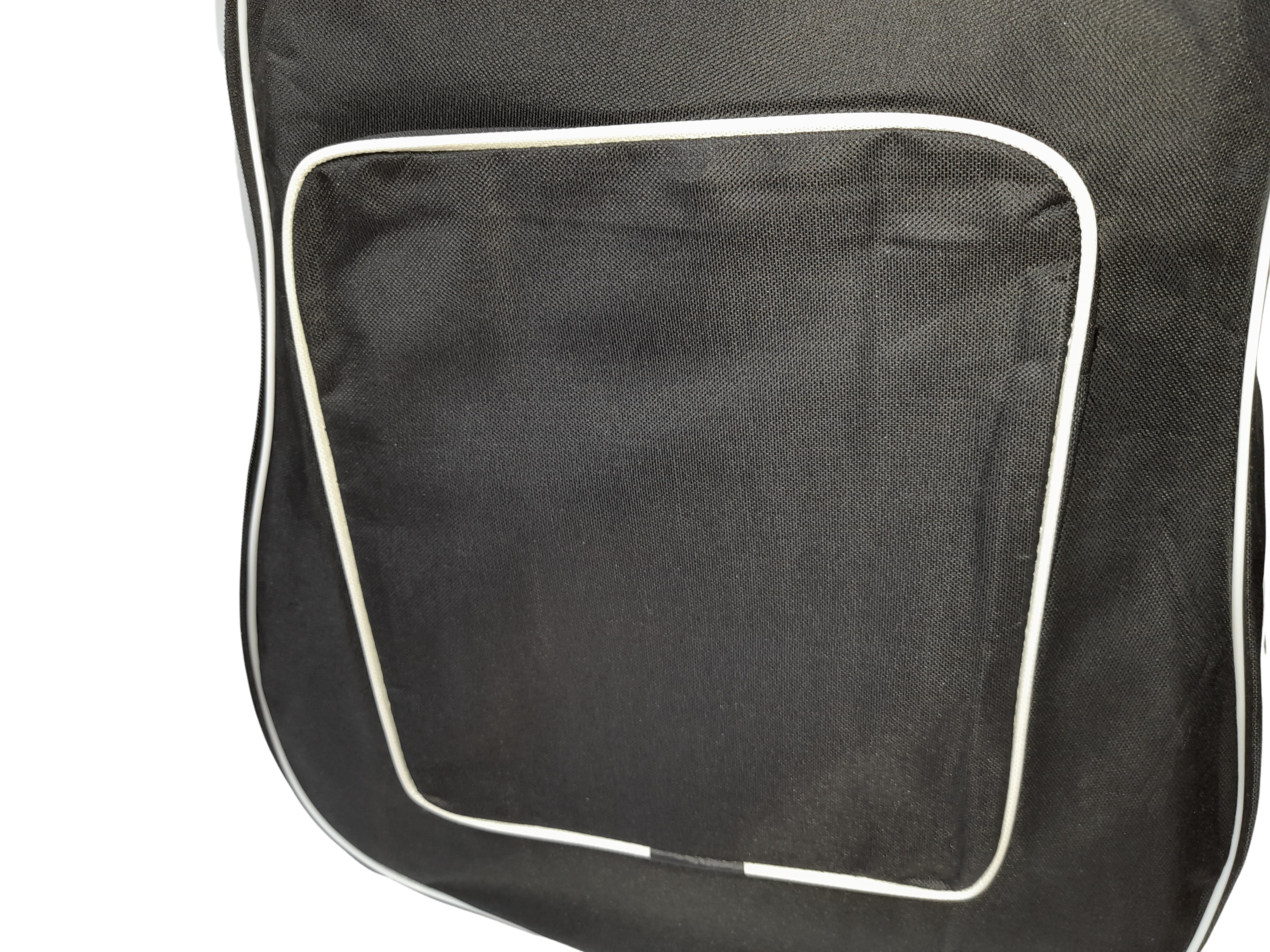 Chitara clasica IdeallStore®, 95 cm, lemn, Cutaway, rosie, husa inclusa