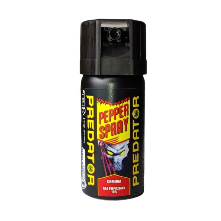 Spray cu piper IdeallStore®, Predator Defense, dispersant, auto-aparare, 40 ml