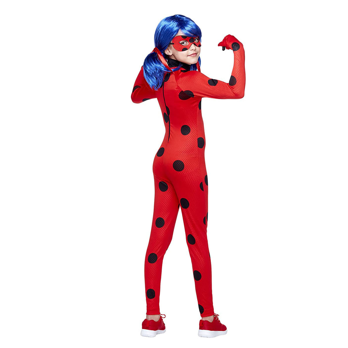 Costum pentru copii IdeallStore®, Miraculous Ladybug, tip combinezon, 3-5 ani, accesorii incluse - 1 | YEO