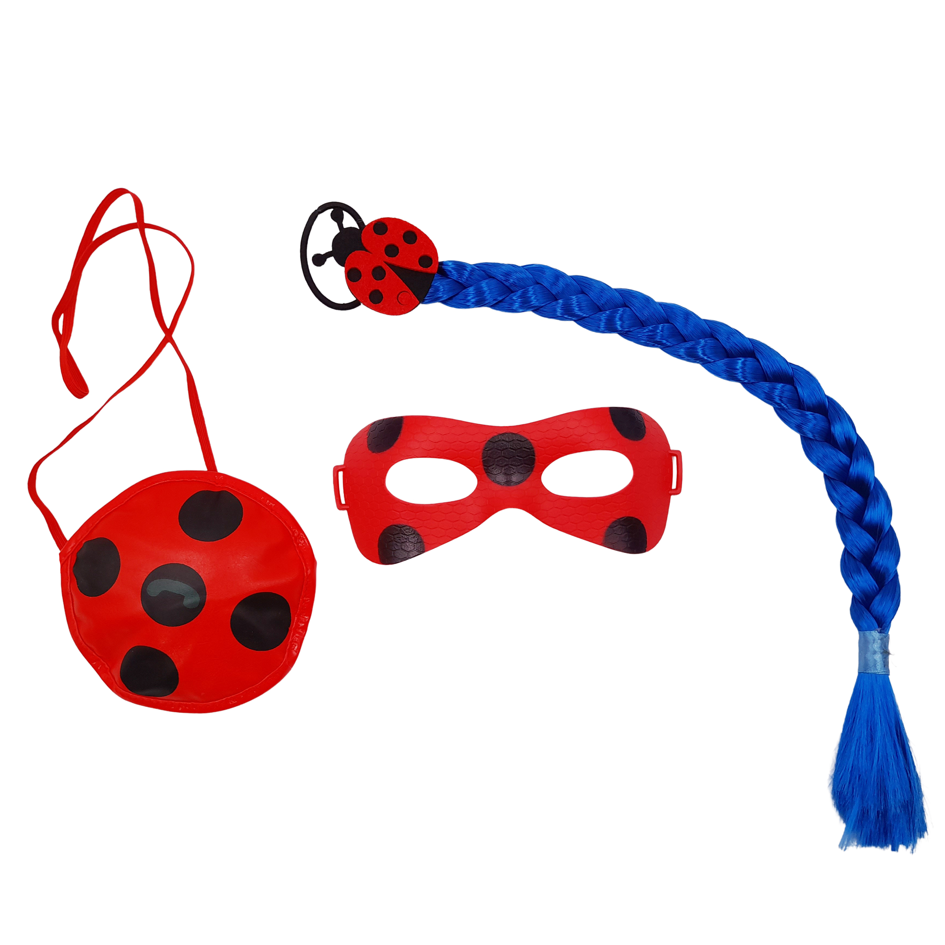 Costum pentru copii IdeallStore®, Miraculous Ladybug, tip combinezon, 5-7 ani, accesorii incluse - 4 | YEO