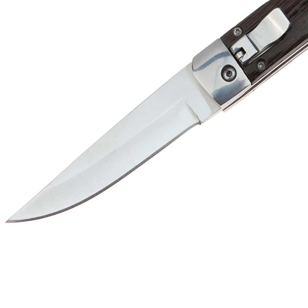 Briceag de vanatoare automat IdeallStore®, Renaissance Blade, otel inoxidabil, 21 cm, maro - 3 | YEO