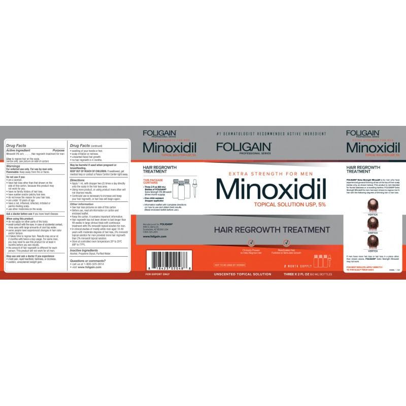 Foligain Minoxidil 5% - Regenerarea parului pentru barbati, 3 luni - 4 | YEO