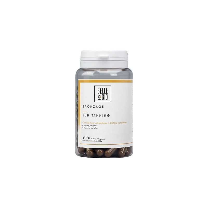 Belle&Bio Bronzage, (capsule de bronzare sau capsule autobronzante), 120 capsule - 2 | YEO