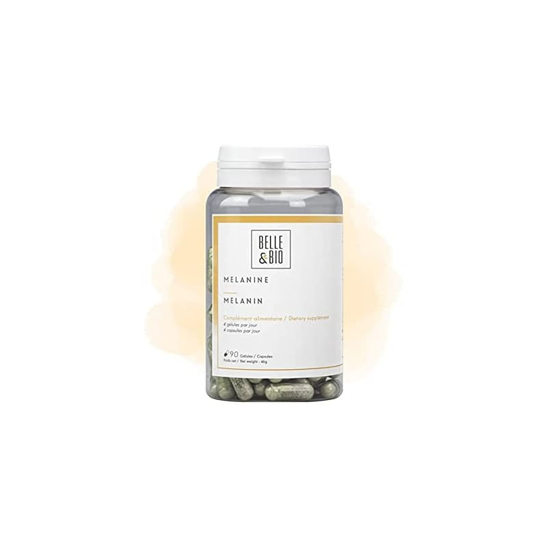 Belle&Bio Melanina 90 Capsule Bronzare, pigment par si piele - 4 | YEO