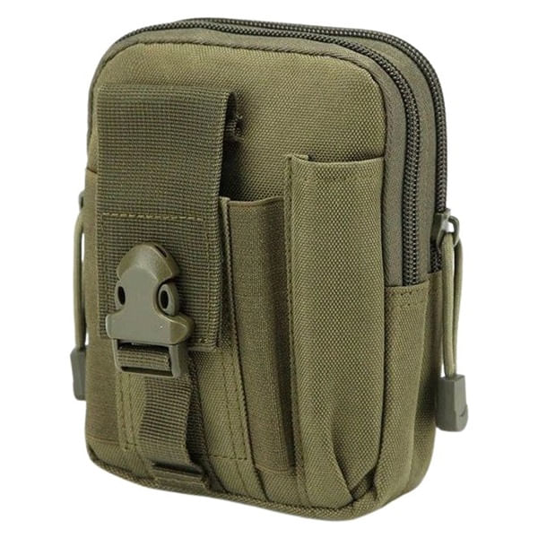 Husa tactica militara IdeallStore®, Trooper Reach, poliester, capacitate 1 l, 18 cm, verde - 1 | YEO