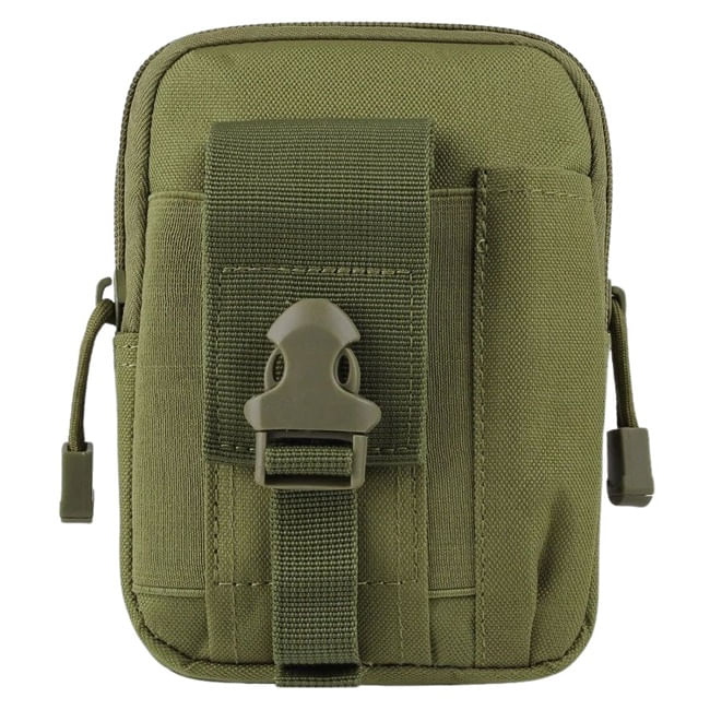 Husa tactica militara IdeallStore®, Trooper Reach, poliester, capacitate 1 l, 18 cm, verde - 3 | YEO