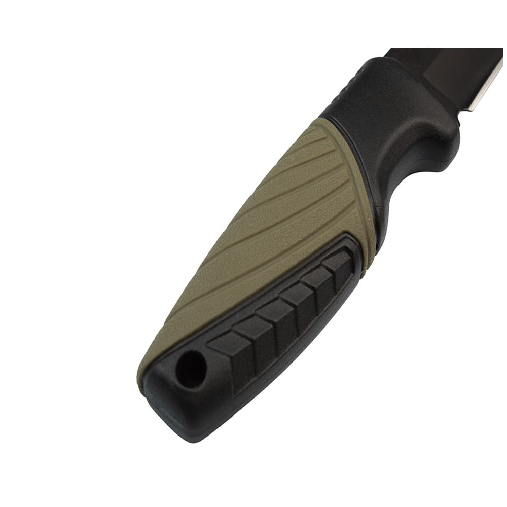 Cutit de vanatoare IdeallStore®, Adventure Touring, otel inoxidabil, 16.5 cm, negru, teaca inclusa - 4 | YEO