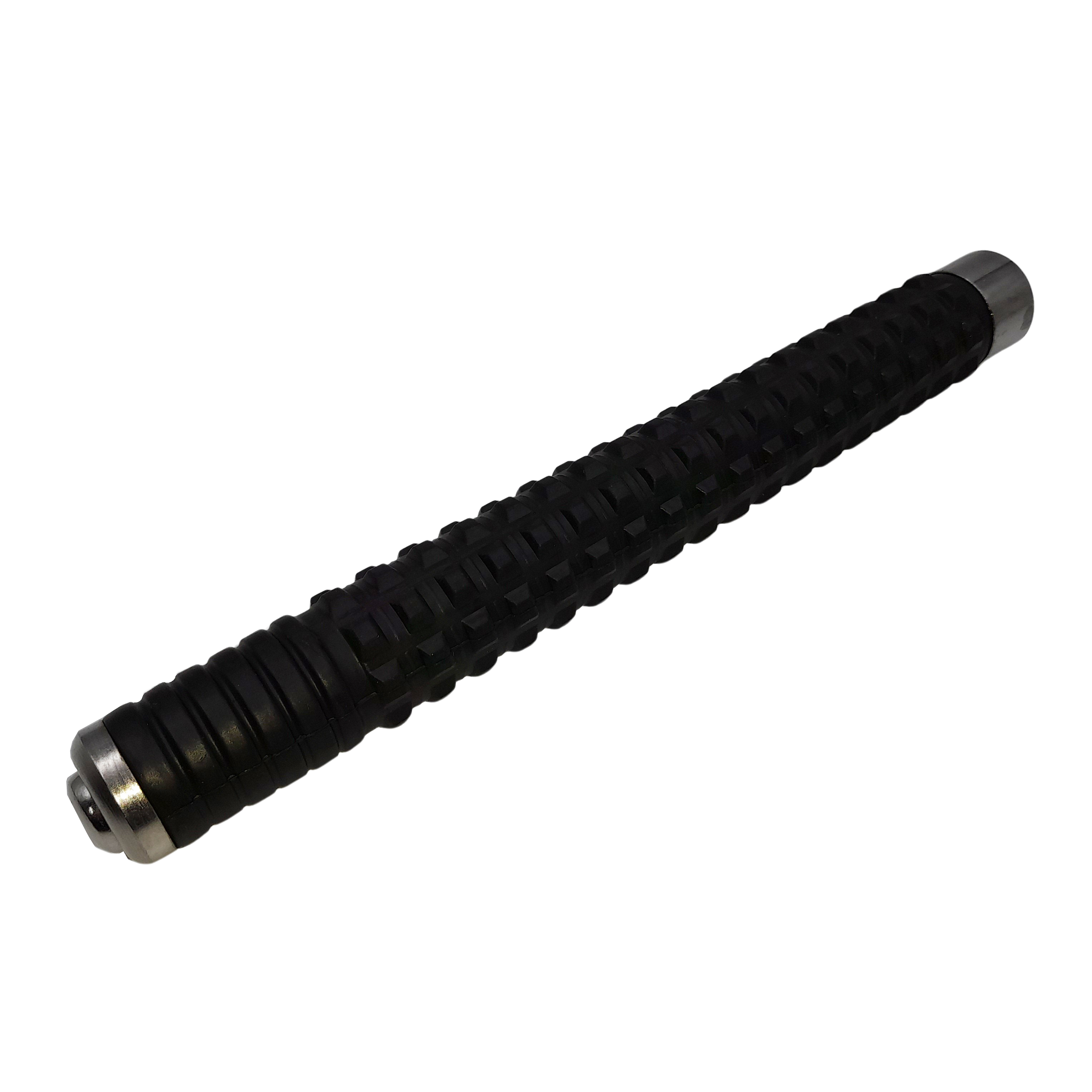 Baston telescopic IdeallStore®, Silver Siege, otel inoxidabil, 64 cm, 3 sectiuni, argintiu, husa inclusa - 4 | YEO