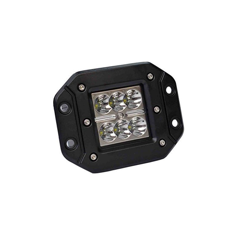 Proiector LED Auto Offroad 18W/12V-24V, 1320 Lumeni, Incastrabil, Flood Beam 90 - 3 | YEO