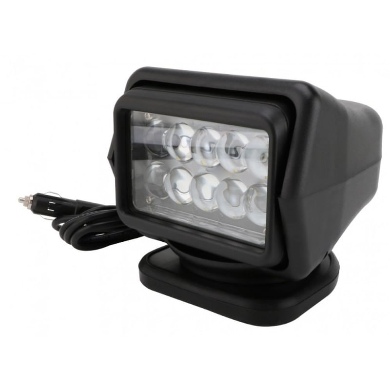Proiector LED Rotativ cu Telecomanda Wireless 50W, 4000 lumeni, SPOT Beam, Negru - 2 | YEO