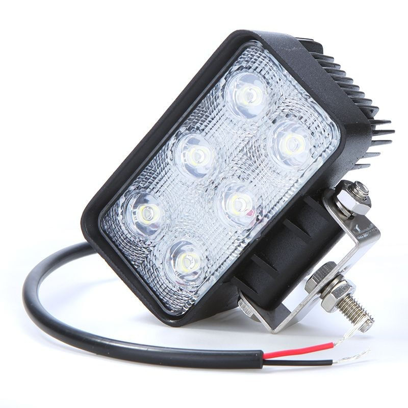 Proiector LED Auto Offroad 18W/12V-24V, 1320 Lumeni, Dreptunghiular, Flood Beam 60 Grade - 3 | YEO