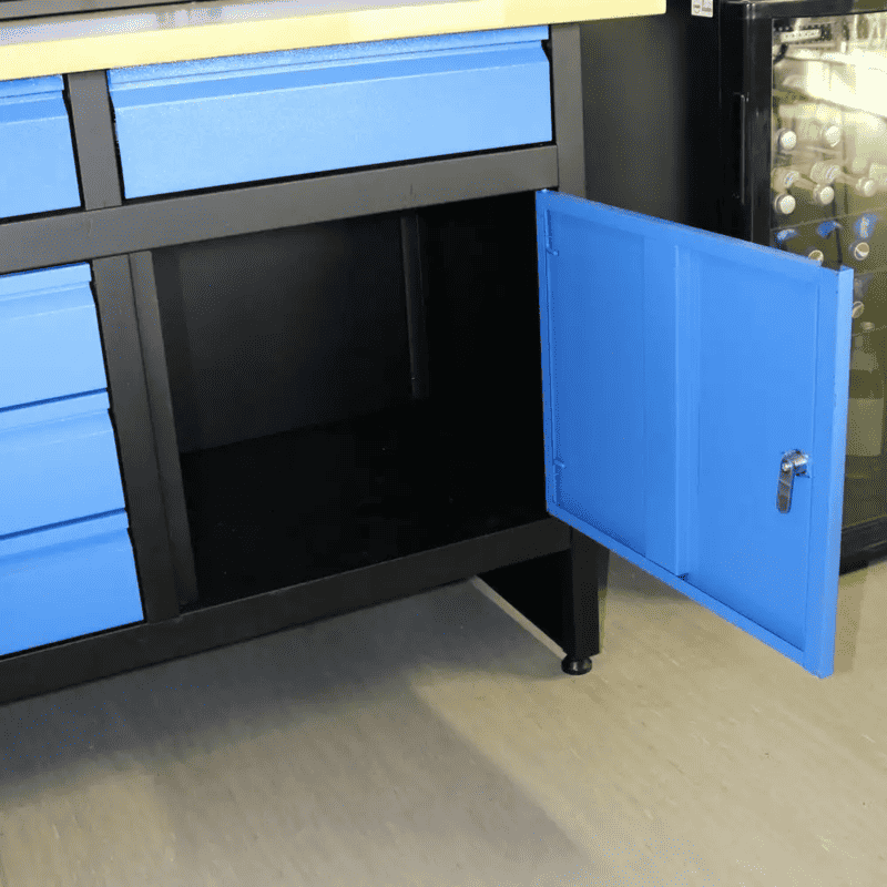 Banc de lucru cu spatii de depozitare GW 5 1 Guede 40473, 300 Kg — imaginea 4