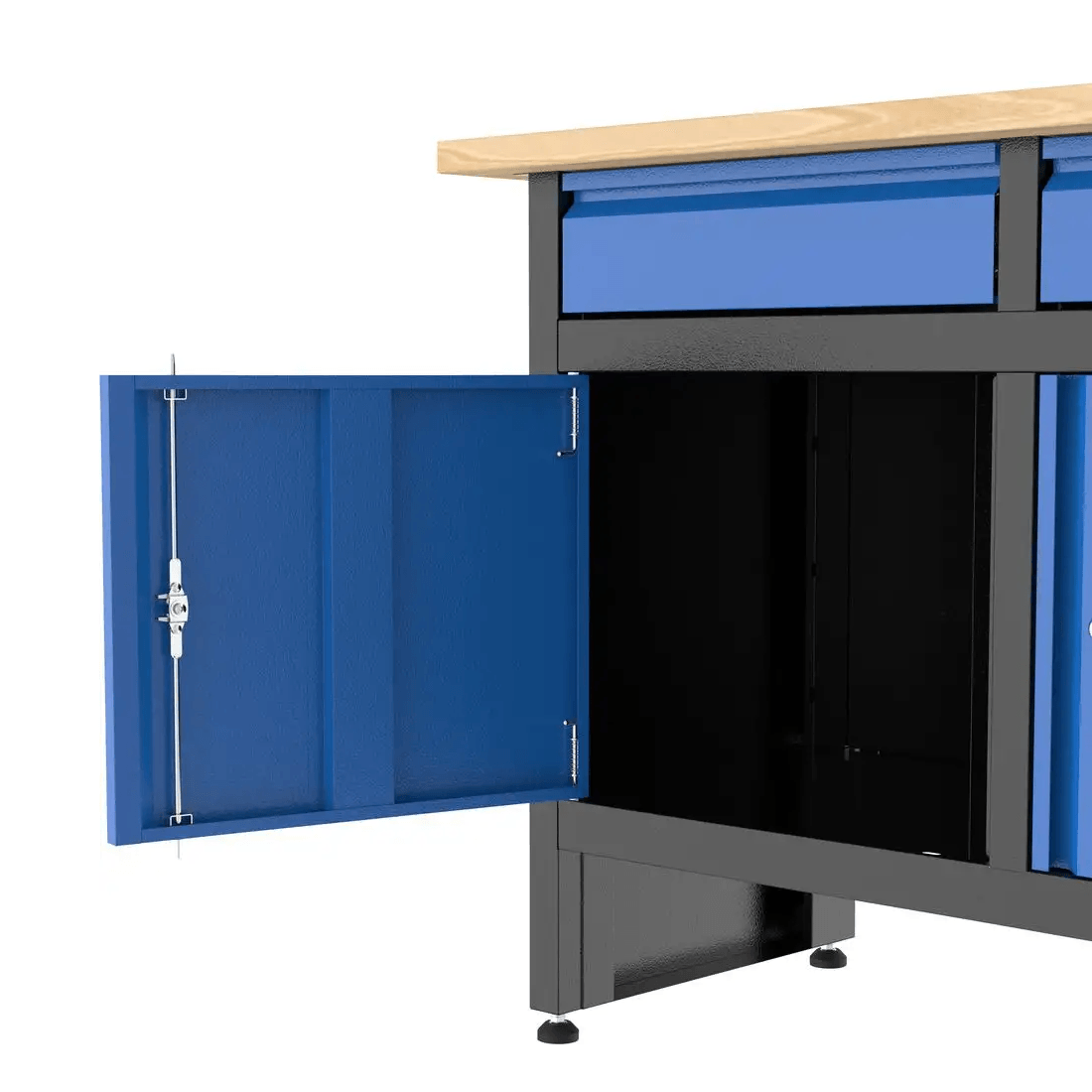 Banc de lucru cu spatii de depozitare GW 6 2 XL Guede 40481, 300 Kg — imaginea 3