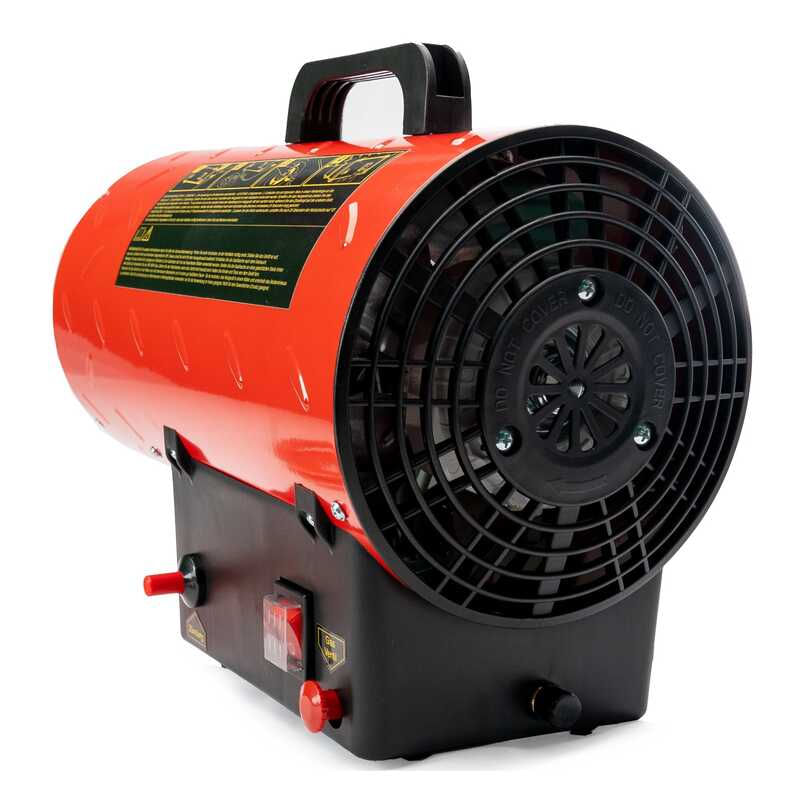 Aeroterma pe gaz GH11037 Grafner 22605, 15kW, 580 m³ h — imaginea 2