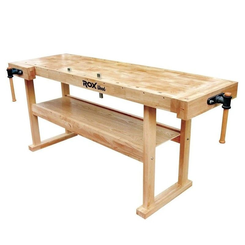 Banc de lucru pentru tamplarie ROX Wood X0112, 1900 x 550 x 850 mm — imaginea 2