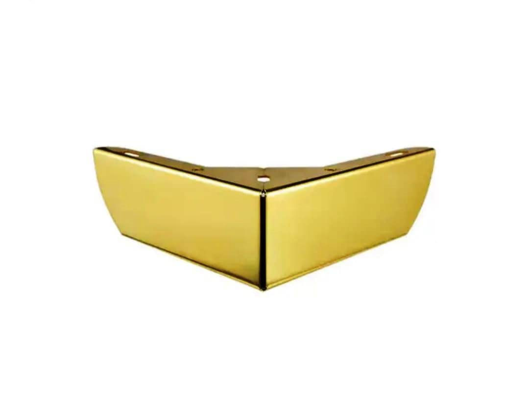 Picior mobilier Suit auriu 3 cm