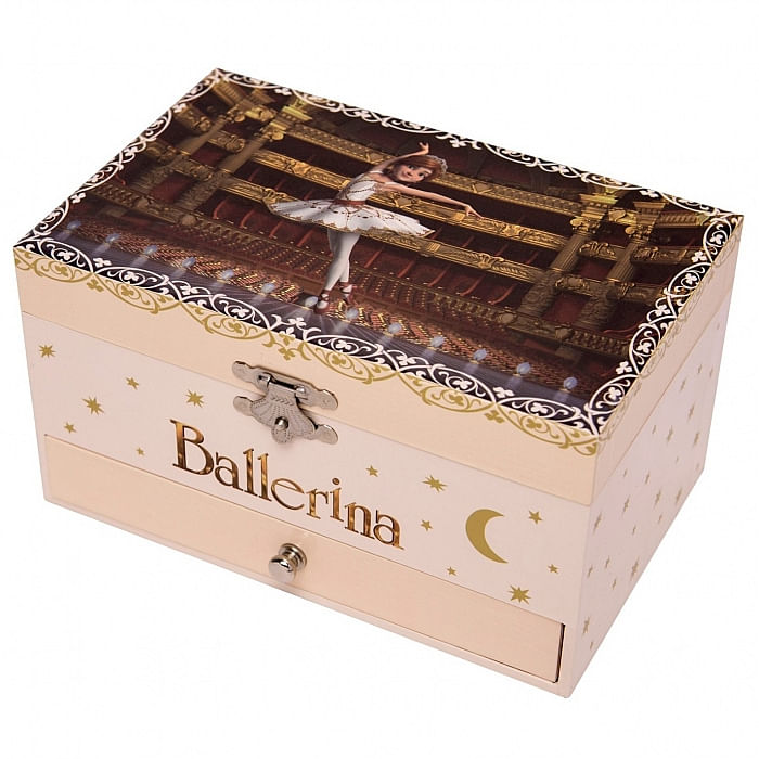 Cutie muzicala dreptunghiulara balerina - din filmul Ballerina