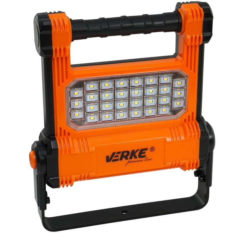 Lampa 30 leduri 10W 1000lm cu acumulator LI-ION 2.2A VERKE V87530 — imaginea 2