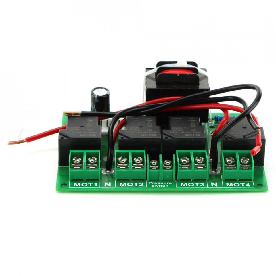 Releu de control cu 4 cai compresor B-REL.4 — imaginea 3