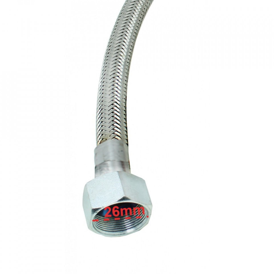 Tub pentru conexiune flexibila a compresorului 26 mm 80 cm B-ACP2080F