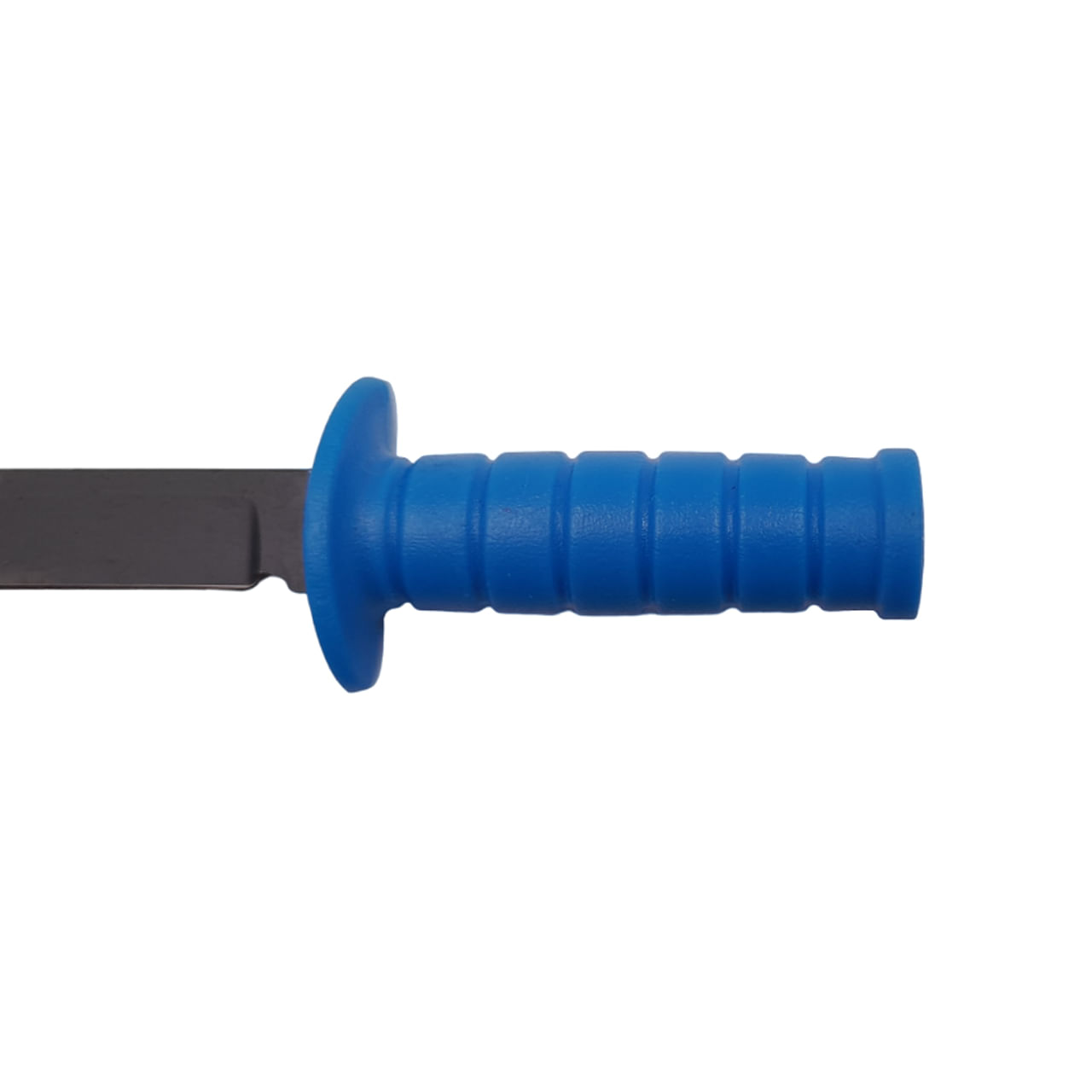 Cutit tactic de vanatoare DEPOX®, Military Convoy, 10 cm, albastru, teaca cu lant inclusa — imaginea 6