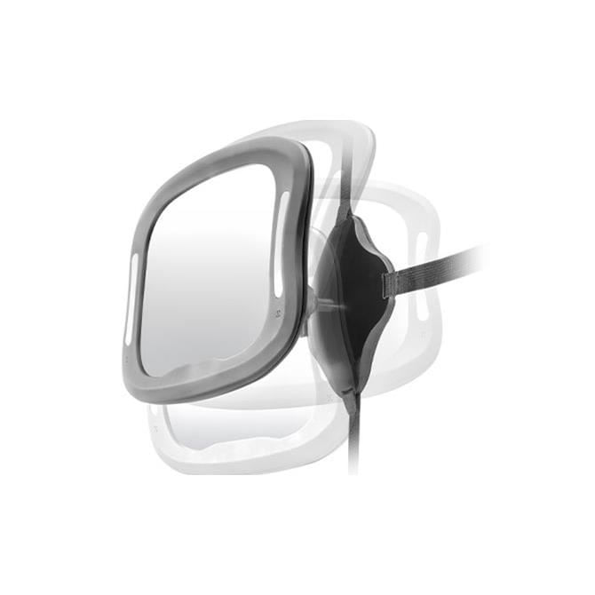 Oglinda de siguranta auto cu LED pentru monitorizare bebelusi, prindere pe tetiera, Reer BabyView 86101
