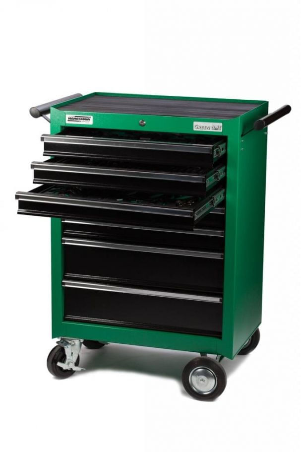 Carucior scule cu 7 sertare Mannesmann 28270, 321 piese — imaginea 3