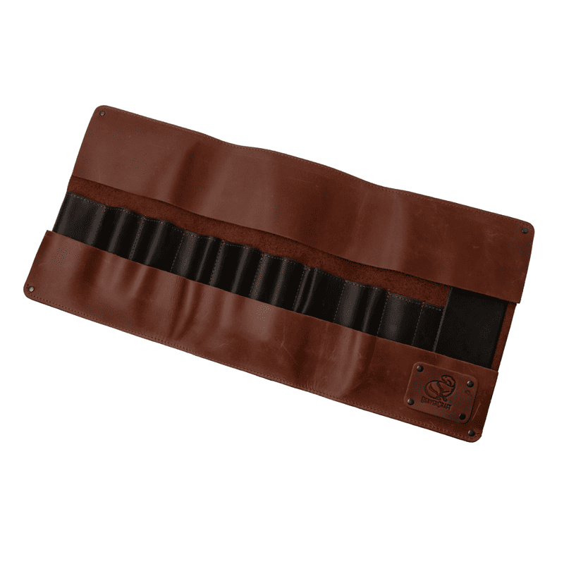 Husa din piele pentru cutite si dalti de sculptura BeaverCraft TR8X — imaginea 2