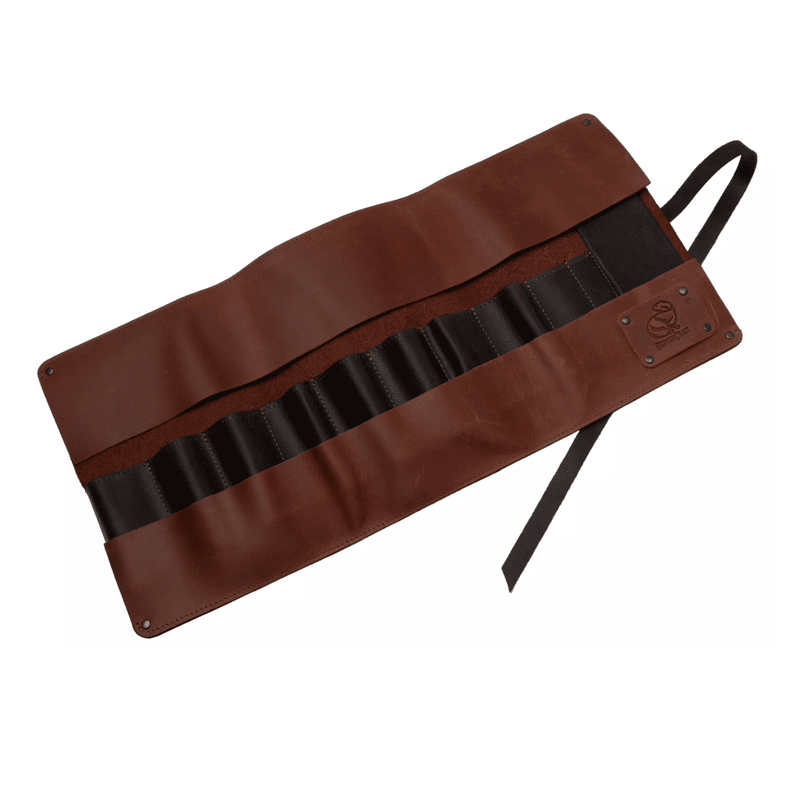 Husa din piele pentru cutite si dalti de sculptura BeaverCraft TR8X — imaginea 3