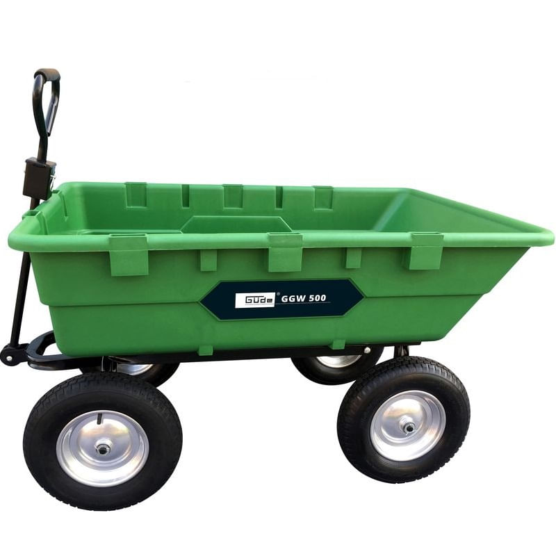 Carucior tip remorca pentru gradina GGW 500 Guede 94315, 500 Kg — imaginea 5