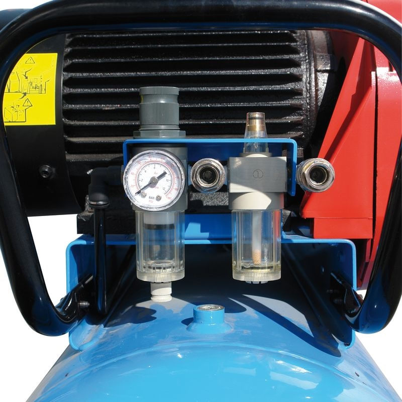 Compresor cu ulei cu doi cilindrii PRO Guede 75520, 3000 W, 100 L, 10 bari — imaginea 2