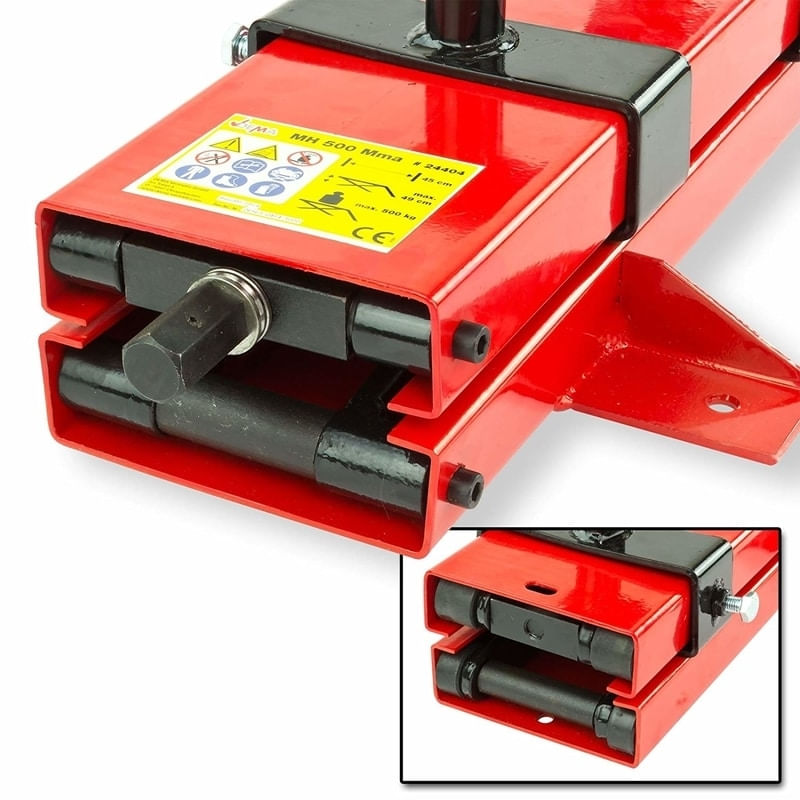 Cric pentru motociclete Dema 24404, 500 kg, 5.5 x 5.5 cm — imaginea 5