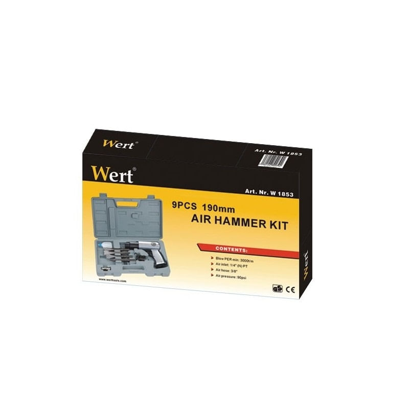 Set ciocan pneumatic Wert 1853, 6.3 bari