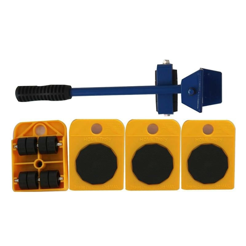 Set de suporti pentru transportat si ridicat mobila Toolland QT108, 150 Kg — imaginea 2