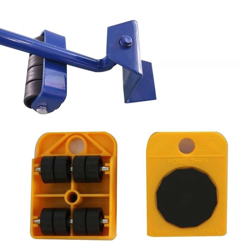 Set de suporti pentru transportat si ridicat mobila Toolland QT108, 150 Kg — imaginea 4