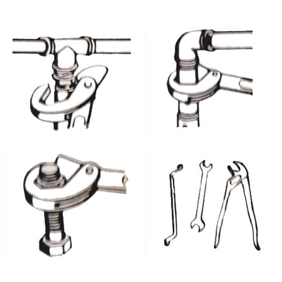 Set chei universale tip spanner Wert 2190, O9-32 mm, 2 piese — imaginea 3