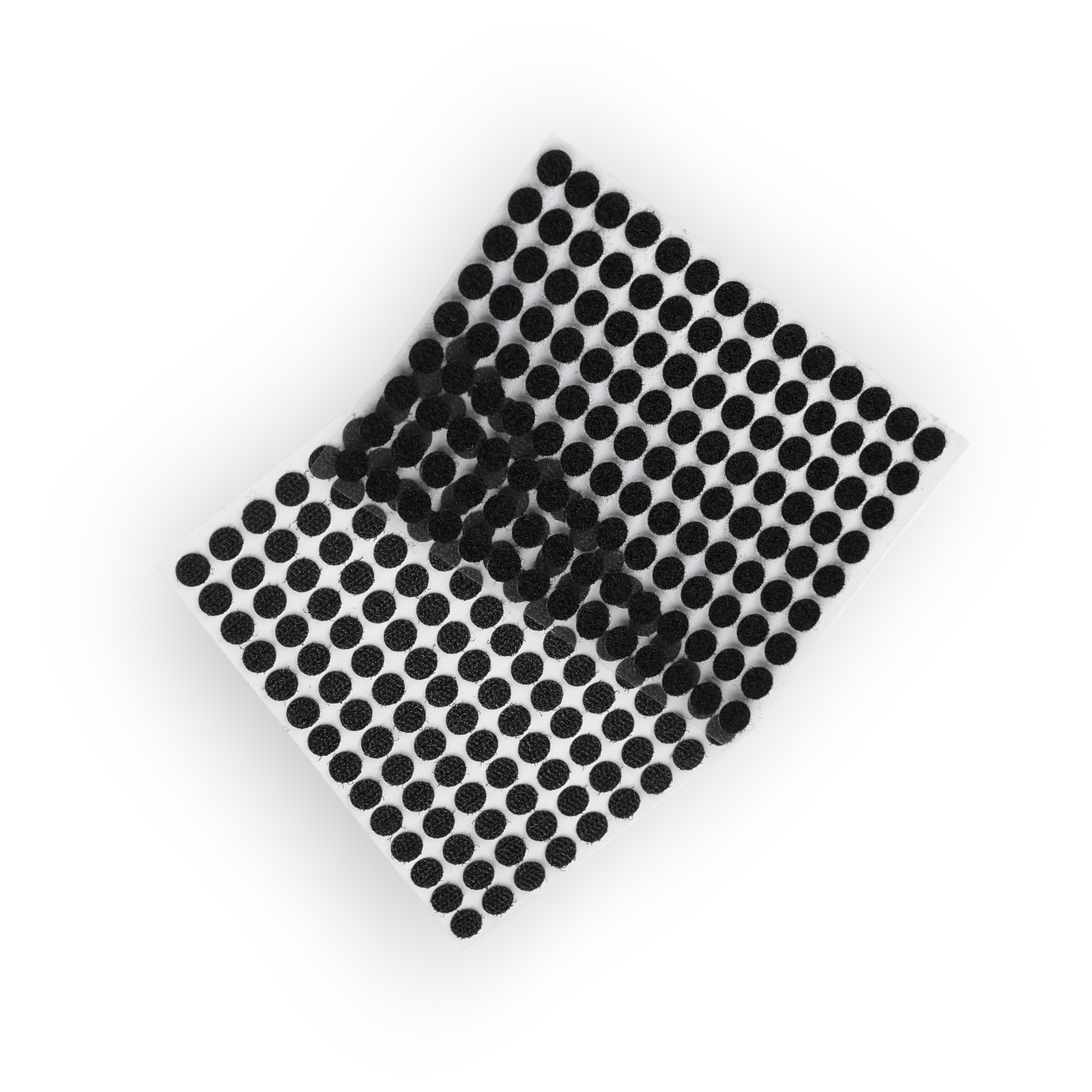 Set complet 126 buline arici autoadezive Crisalida, puf si scai, 10 mm, Negru