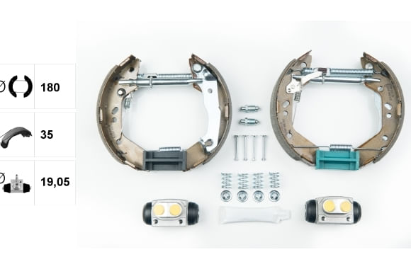 Set saboti frana HYUNDAI ACCENT II LC ATE 03052074193