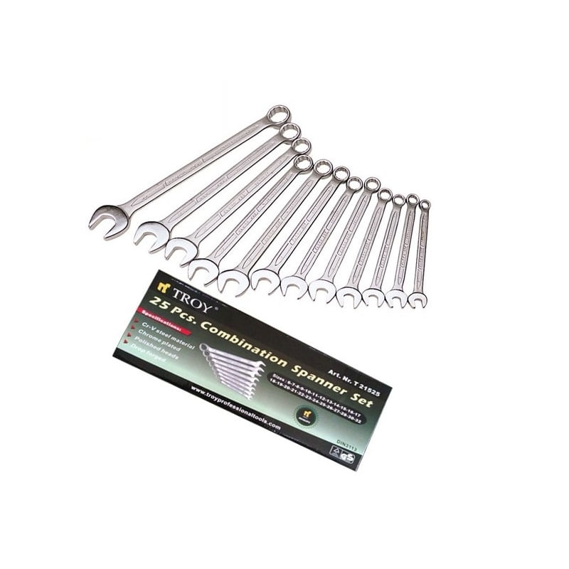 Set chei combinate Troy 21525, Ø6-32 mm, 25 piese — imaginea 3