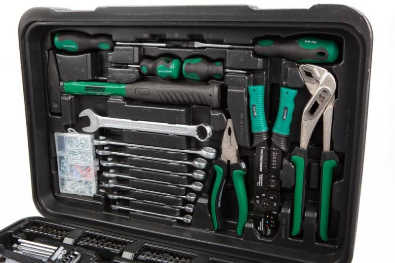 Trusa de scule tip troler Mannesmann 29070, 122 piese — imaginea 3