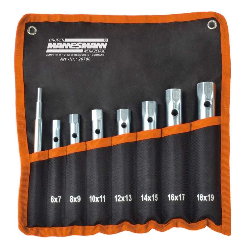 Set chei tubulare Mannesmann 26708, Ø6-19 mm, 8 piese — imaginea 2