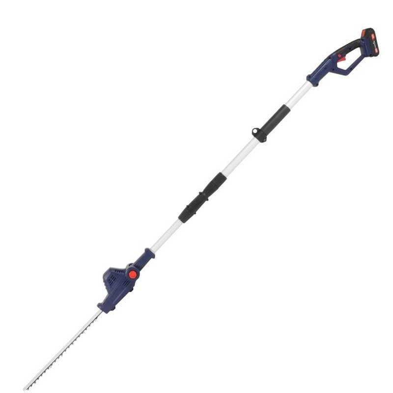 Fierastrau telescopic de tuns gard viu cu acumulator HST 18-151-05 Guede 58592, 18 V, 2 Ah