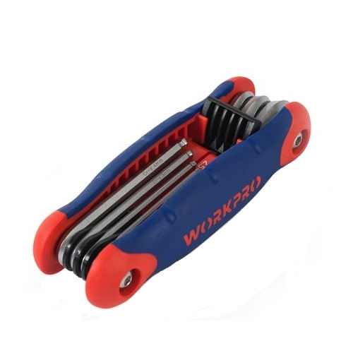 Set chei imbus Hex Workpro W022004, 8 piese — imaginea 2