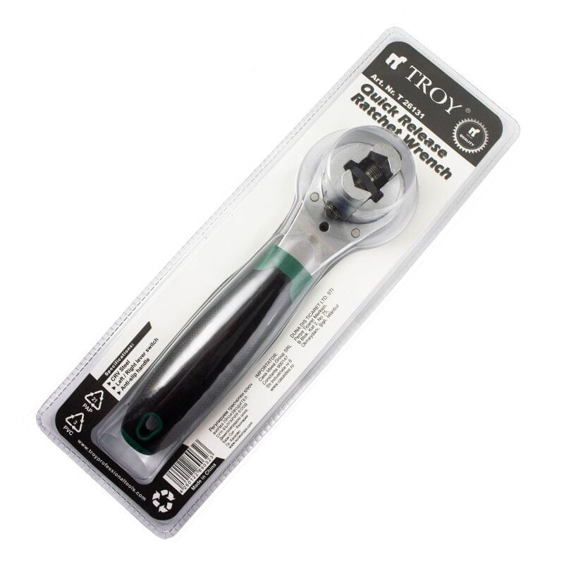 Cheie cu clichet cu actionare dubla Troy 26131, Ø6-24 mm — imaginea 3